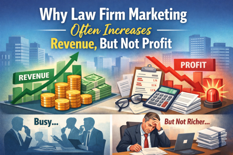 Why Law Firm Marketing Often Increases Revenue, But Not Profit